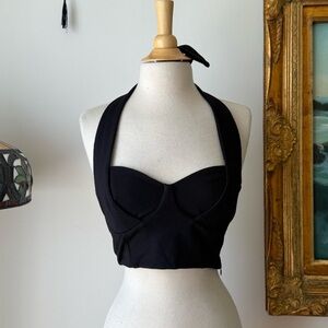 Lovers + Friends Elegant Black Top